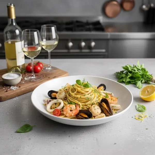 לינגוויני פירות ים